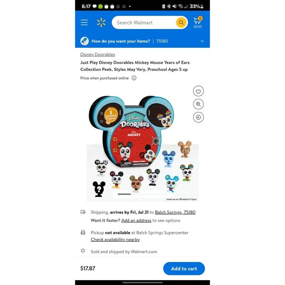 DISNEY DOORABLES Mickey Mouse Movie Moments COMPLETE - Picture 3 of 3